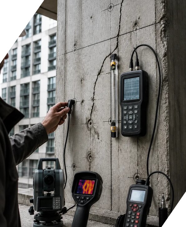 Инструментальное обследование зданий в Владикавказе от 15462 р. | ЭкспертизаРоссия