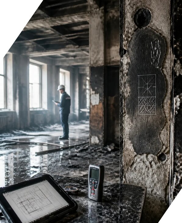 Обследование зданий после пожара в Владикавказе от 15462 р. | ЭкспертизаРоссия