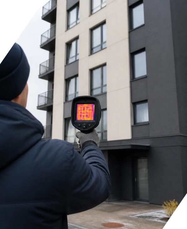 Тепловизионное обследование зданий в Владикавказе от 5154 р. | ЭкспертизаРоссия