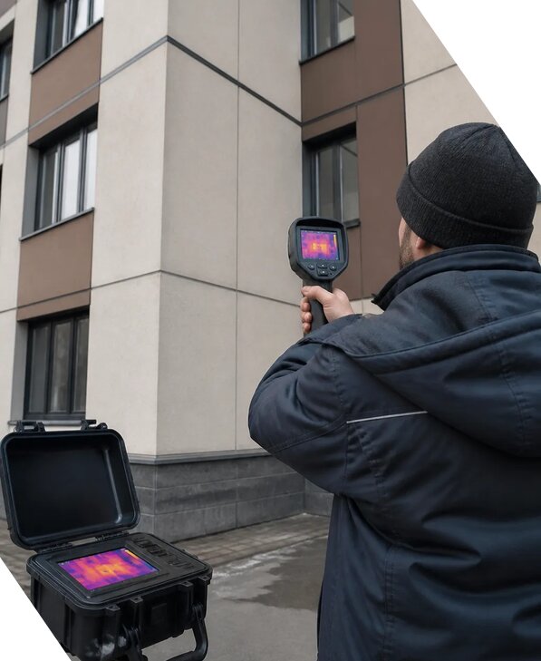 Тепловизионное обследование зданий и сооружений в Владикавказе